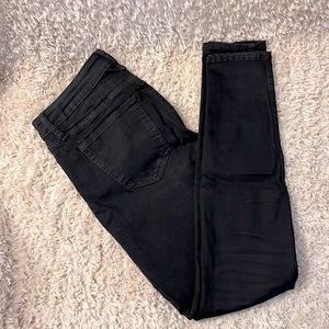 Gap black denim stretch jean jegging  size 6 (28) NWOT